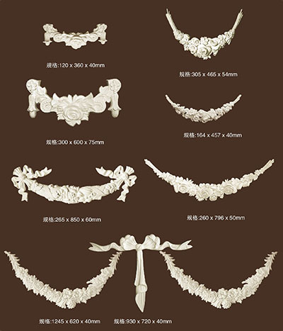 Exquisite Carved Floral Series